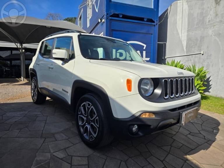 JEEP - RENEGADE 2.0 16V TURBO DIESEL LONGITUDE 4P 4X4 AUTOMÁTICO - 2018/2018 - BRANCA - R$ 89.900,00