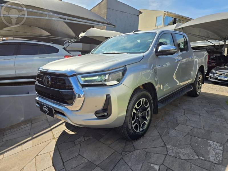 TOYOTA - HILUX 2.8 SRX 4X4 CD 16V DIESEL 4P AUTOMÁTICO - 2021/2021 - CINZA - R$ 245.900,00