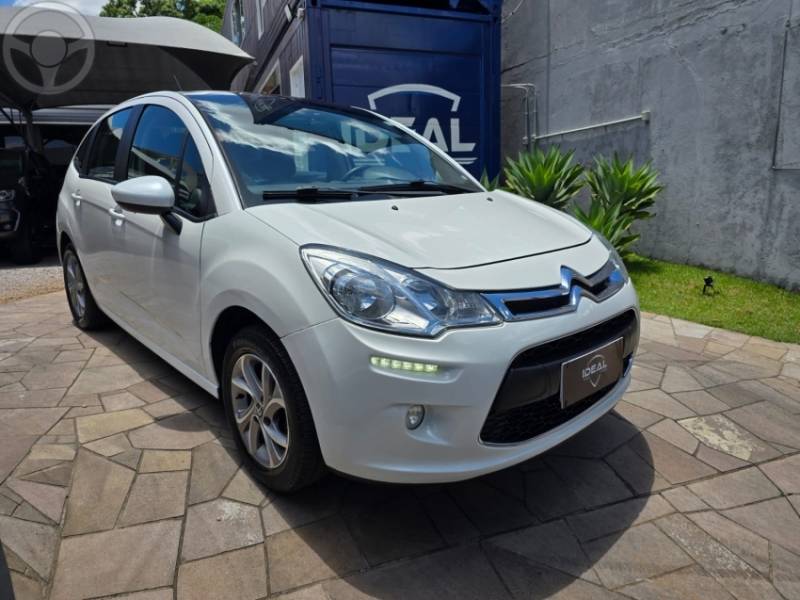 CITROËN - C3 1.6 EXCLUSIVE 16V FLEX 4P MANUAL - 2013/2013 - BRANCA - R$ 38.900,00