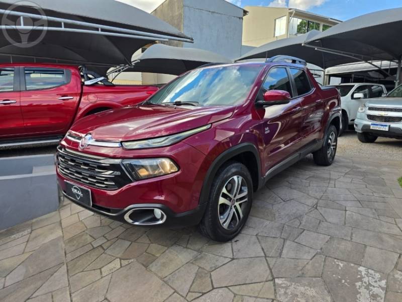 FIAT - TORO 2.4 16V FREEDOM ROAD TIGERSHARK FLEX 4P AUTOMÁTICO - 2018/2018 - BORDO - R$ 89.900,00