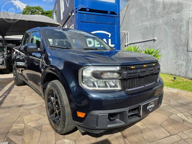 FORD - MAVERICK 2.0 LARIAT FX4 ECOBOOST AUTOMÁTICO - 2023/2023 - AZUL - R$ 170.000,00